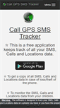 Mobile Screenshot of call-gps-sms-tracker.com